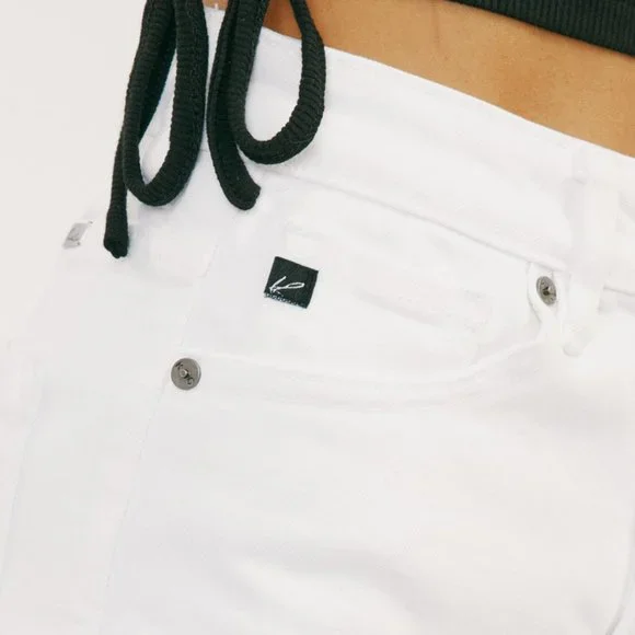 KAN CAN-HAZEL HIGH RISE SHORTS - Picture 8 of 8